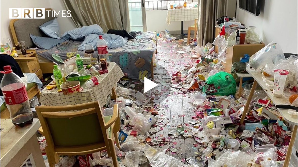 Nuk do ta besoni Kjo është shtëpia e një të riu qe nuk esht pastruar prej vitesh..VIDEO