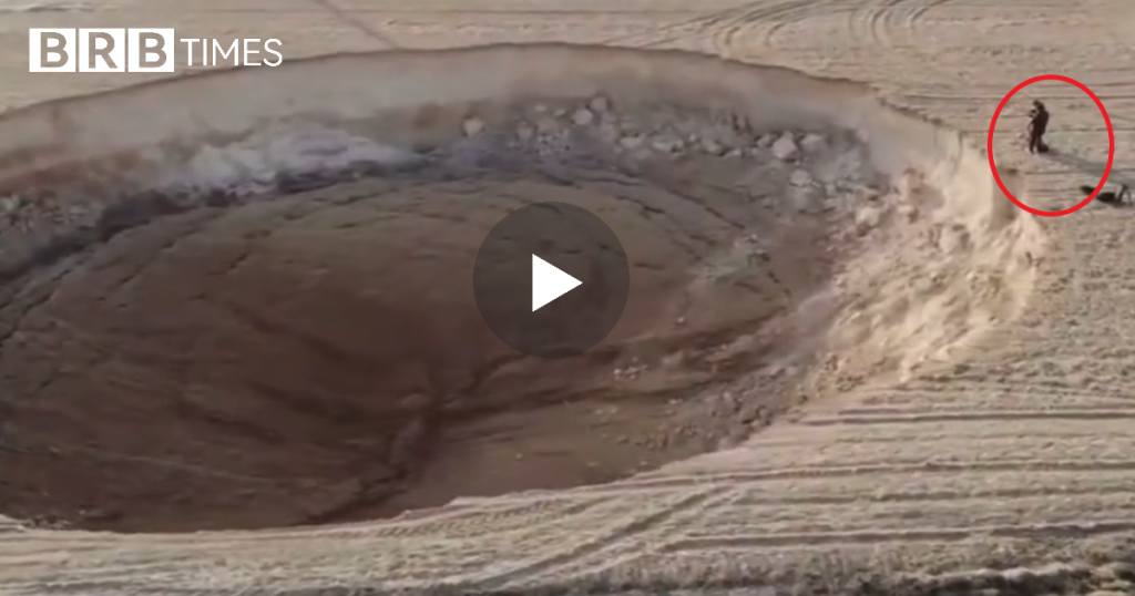 E fr.ikshme, Ne Turqi formohet gropa me diameter 100 metra, Shikoni se cfare thon shkenctaret per kete fenomen..(VIDEO)