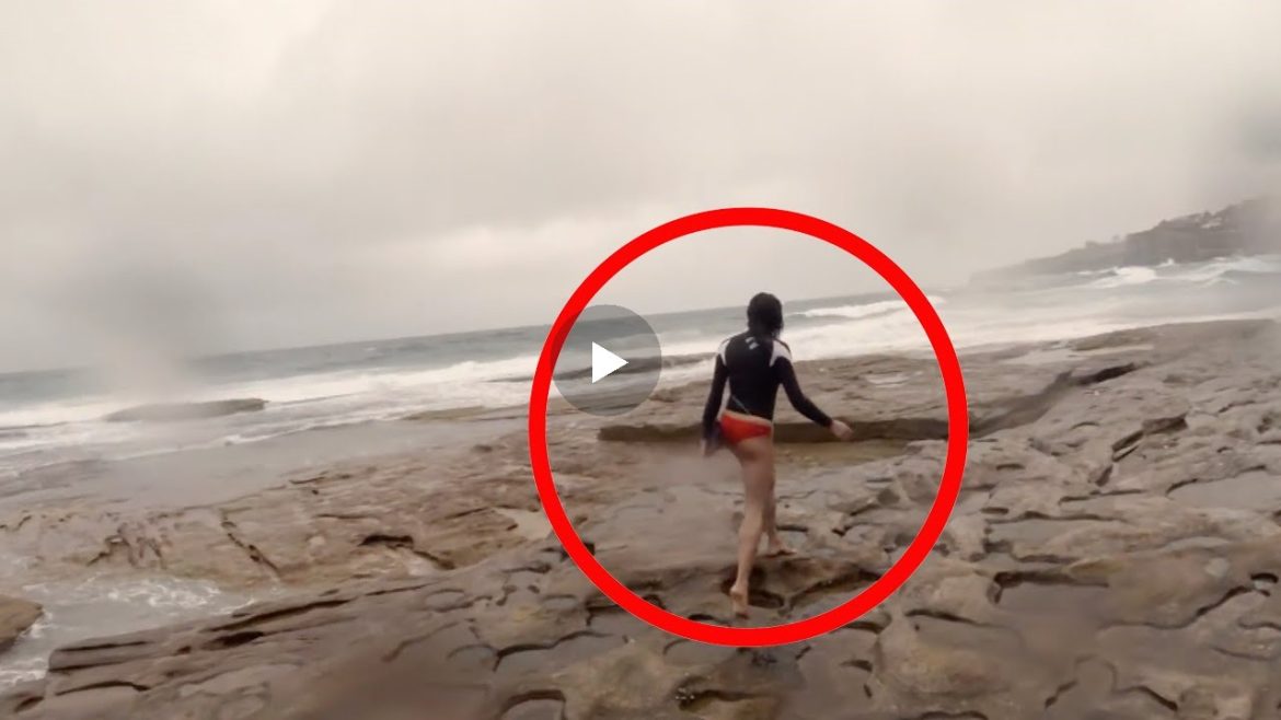 Vajza doli ne plazh ne koh me shi, Ajo se cfare i ndodhi asaj aty do tju le pafjal te gjithve..(VIDEO)